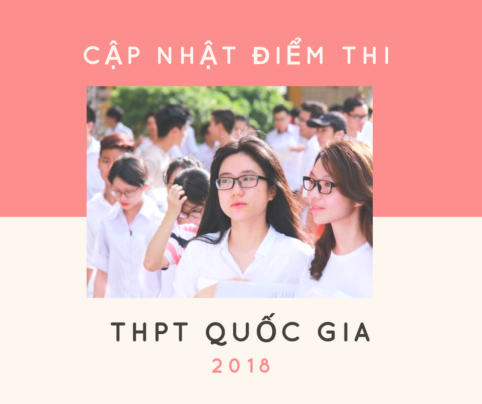 Đã có điểm thi THPTQG 2018 tỉnh Nghệ An