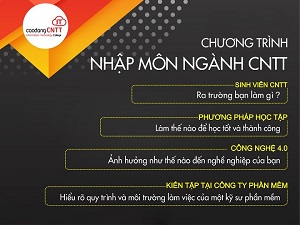 📢📢📢 Sinh viên được học gì với chuyên đề nhập môn ngành Lập trình máy tính theo chương trình CĐ CNTT Chuyên nghiệp?  🔥