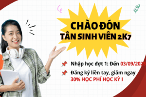 Trường Cao đẳng CNTT Chuyên nghiệp hoàn tất nhập học đợt 1 năm 2025