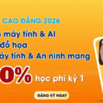 Tuyển sinh Cao đẳng CNTT Chuyên nghiệp 2026 tại Đà Nẵng | Giảm 30% học phí HK1